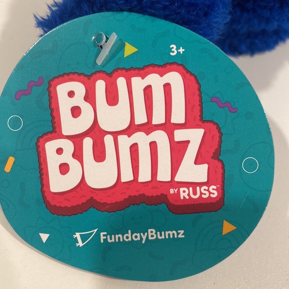 Bum Bumz Fannie the Fan Finger 8” NWT funday Bumz squad - Picture 3 of 4